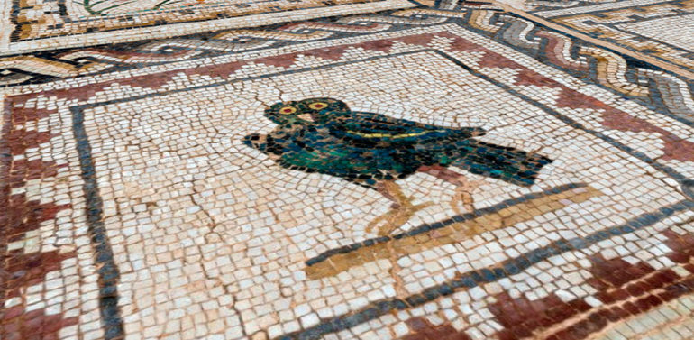  A software recreates the Roman mosaics of Italica (Seville) in 3D